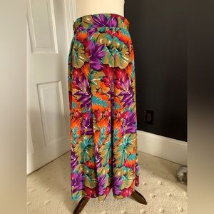 Vintage Botanical Printed Skirt